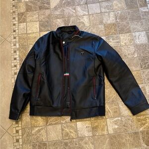 Leather Ferrari jacket